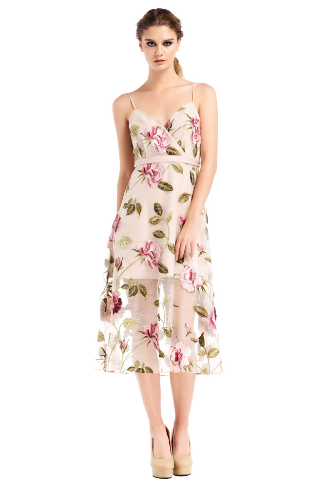 Front view of the dress