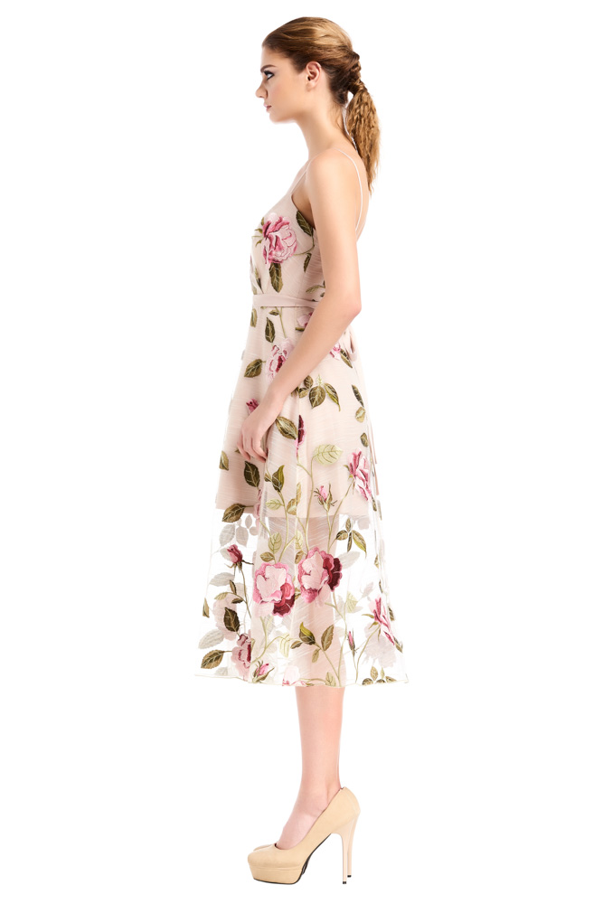 side view of the dress