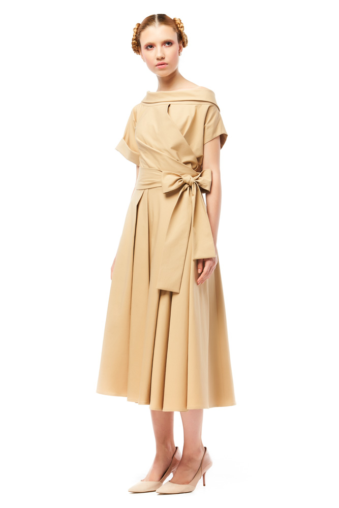 Front view of the dress