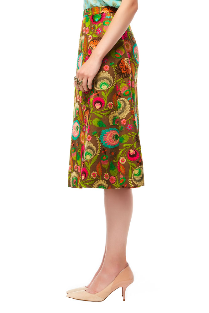 side view of the dress