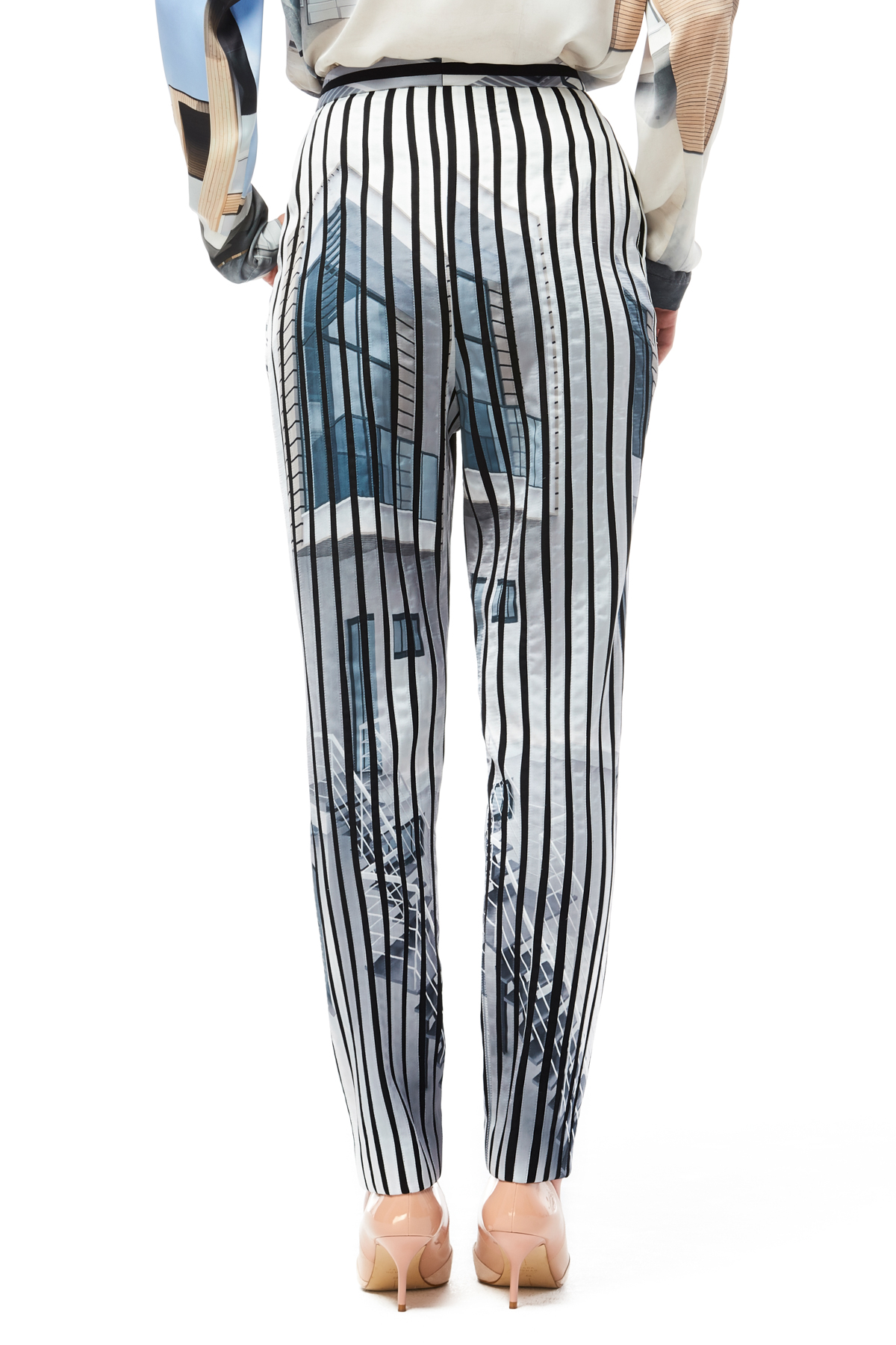 Vela De, pants, print pants, print trousers, party pants, designer pants, outfit, fashion, designer clothes, ชุดแบรนด์เนม, เช่าชุด, ชุดออกงาน, ชุดปาร์ตี้