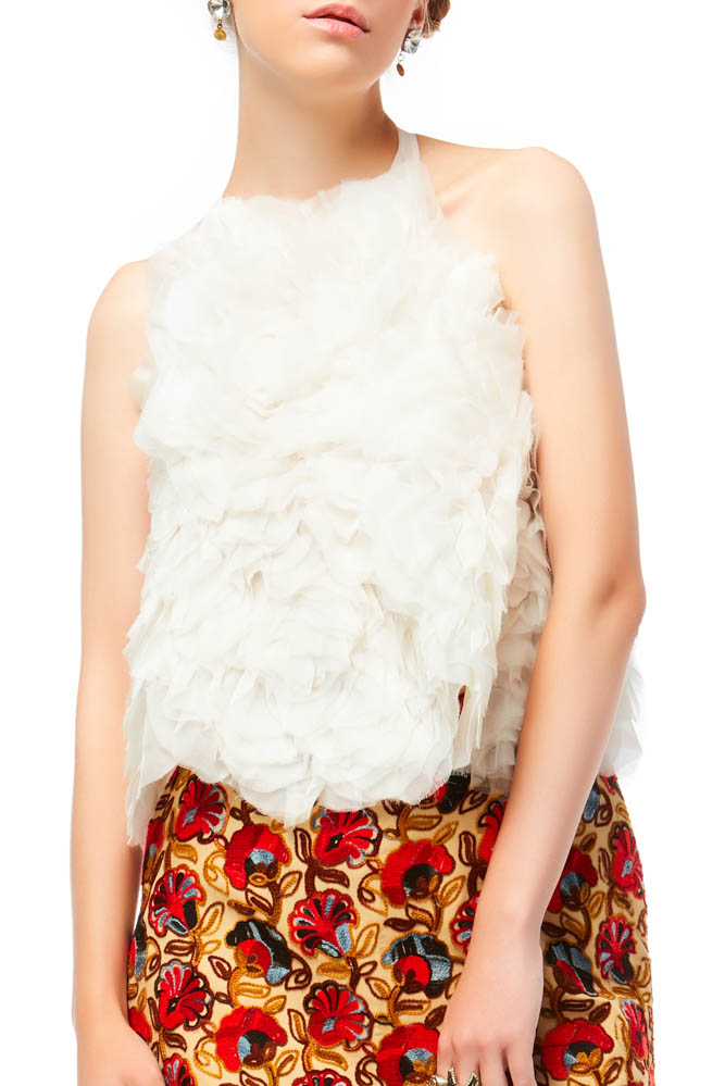 front view of the dress