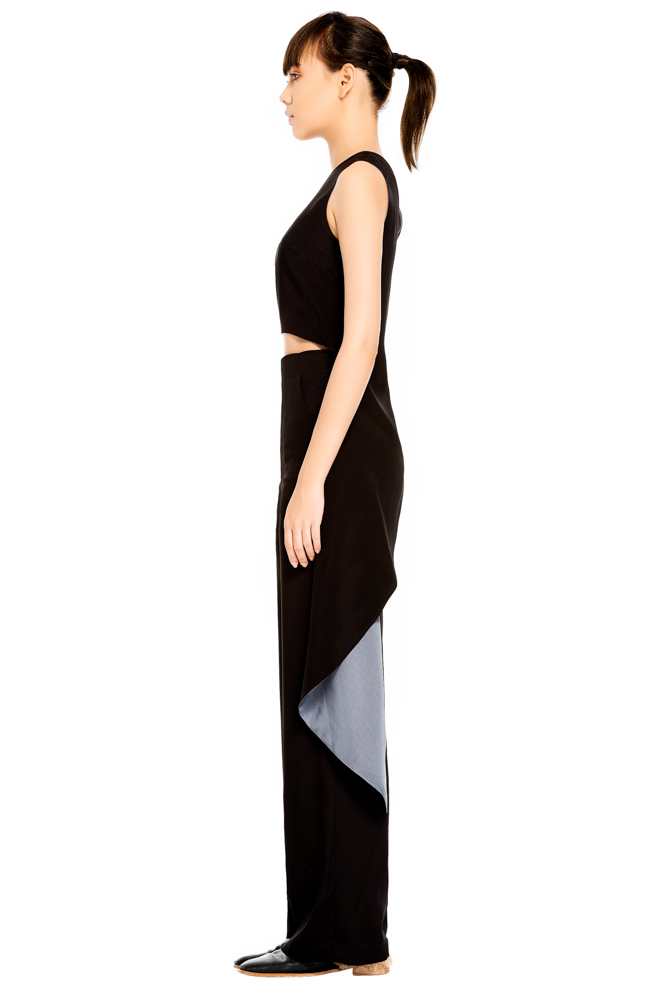 side view of the dress