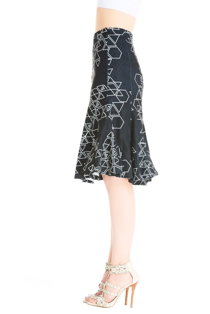 side view of the dress