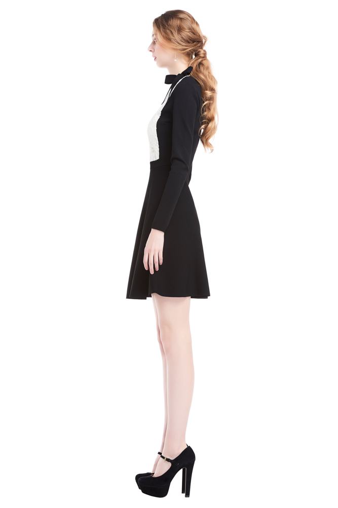 side view of the dress