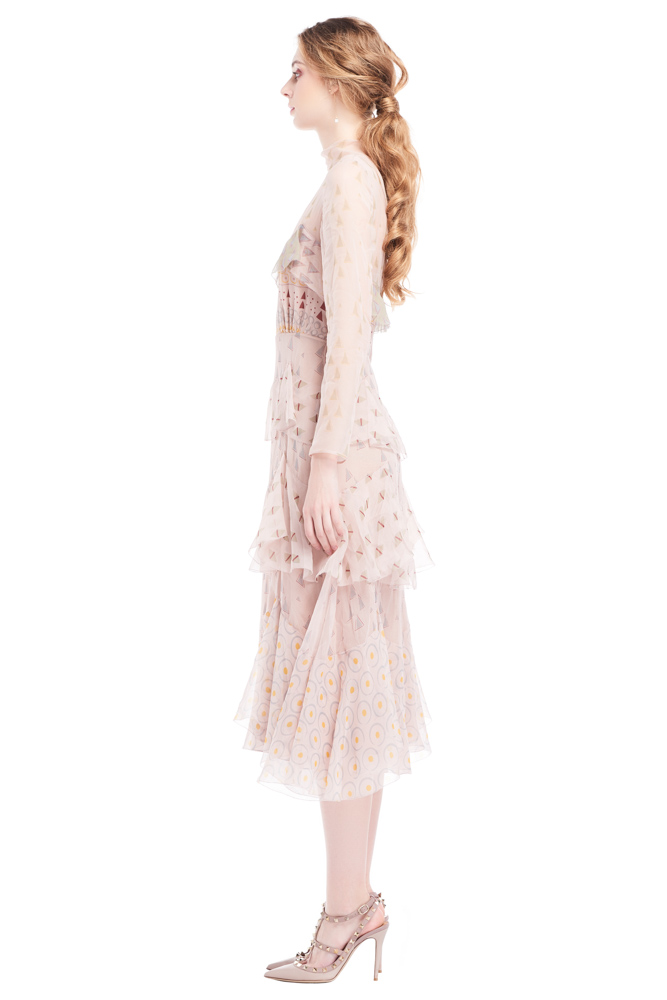 side view of the dress