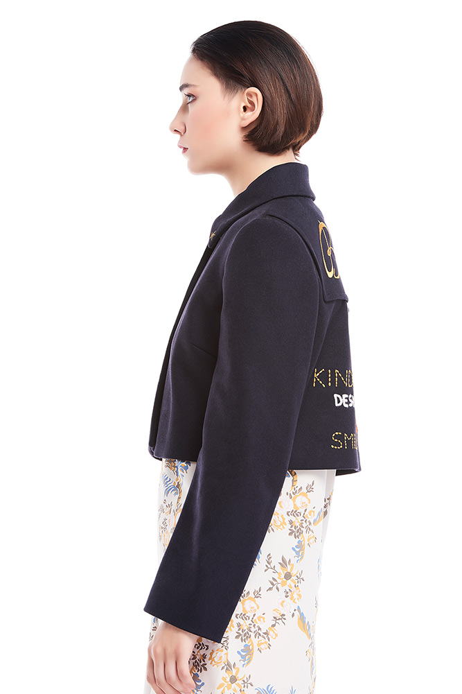 side view of the dress