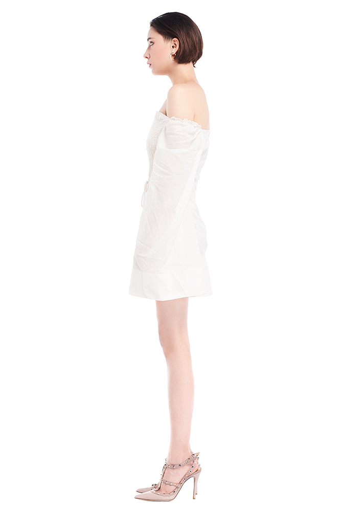side view of the dress