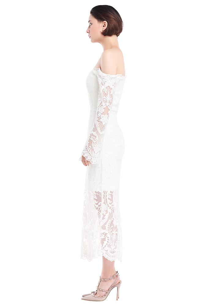 side view of the dress