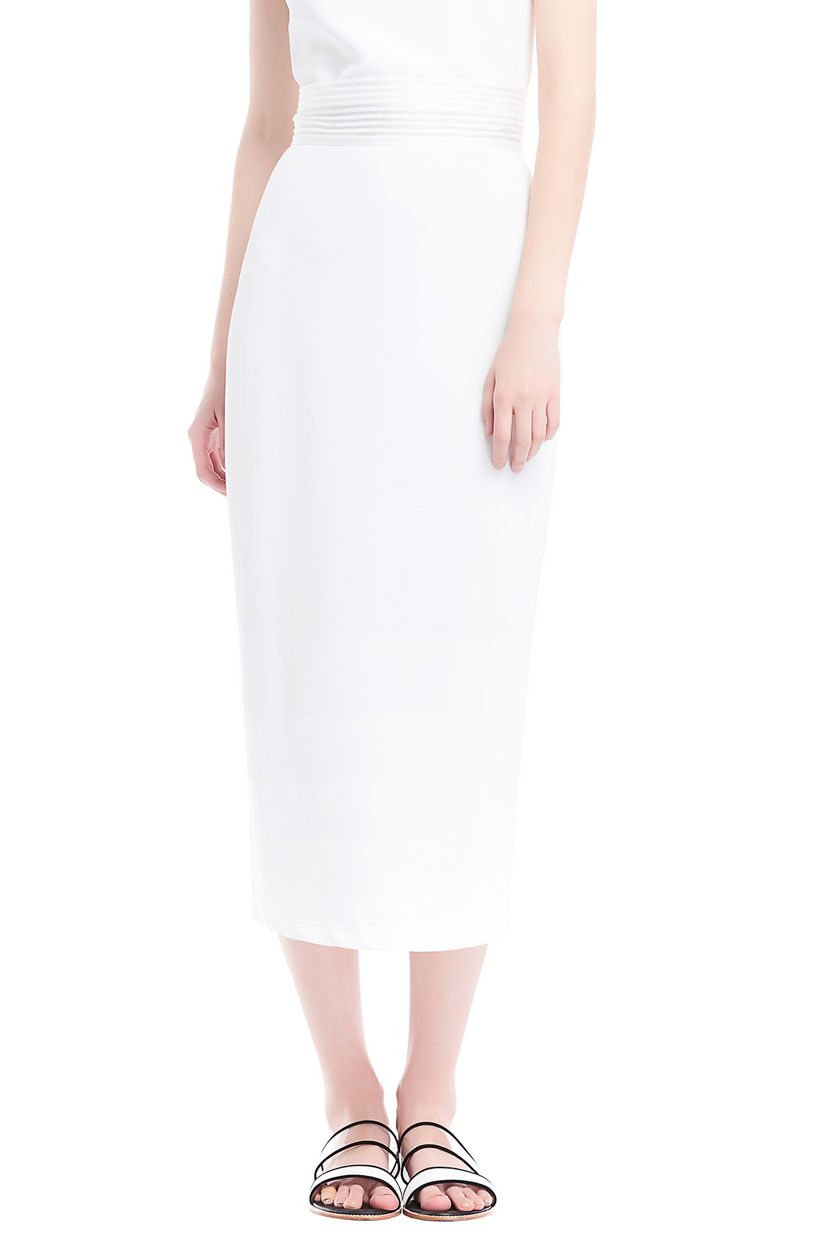 White Pencil Skirt