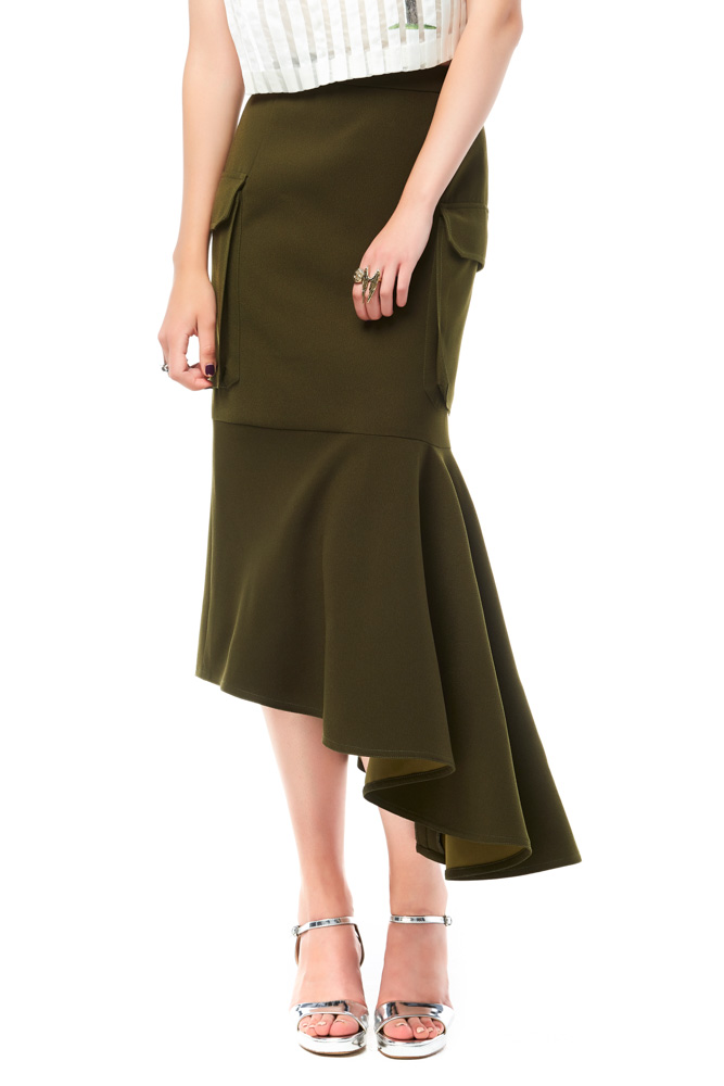 front view of the dress