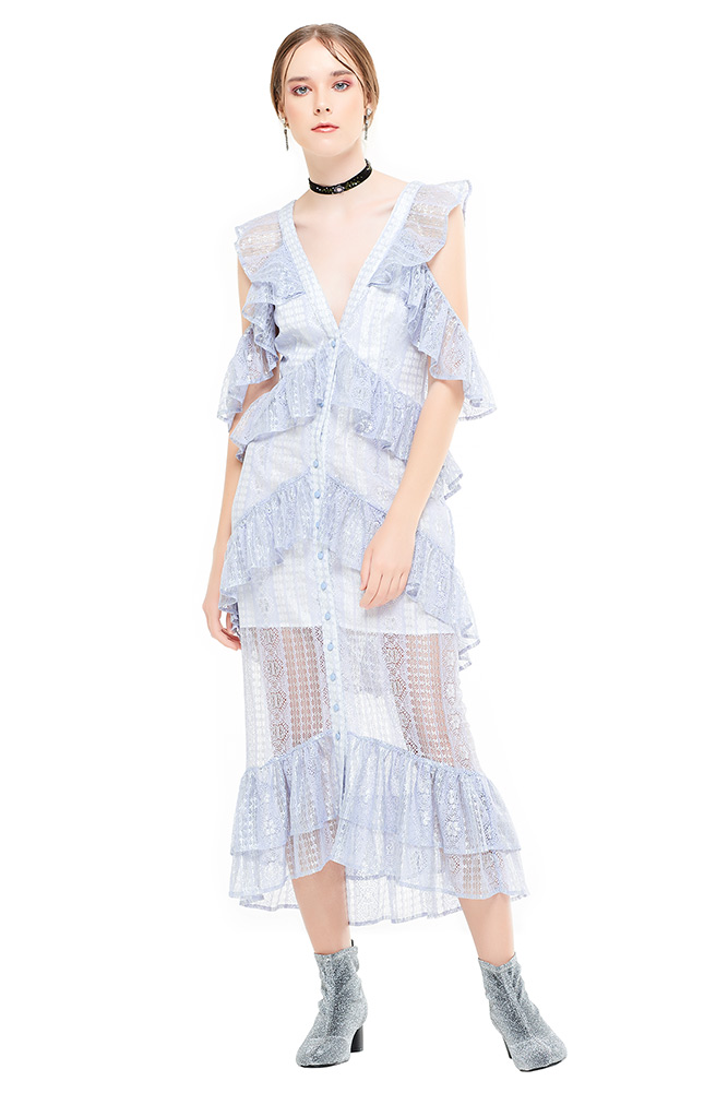 front view of the dress