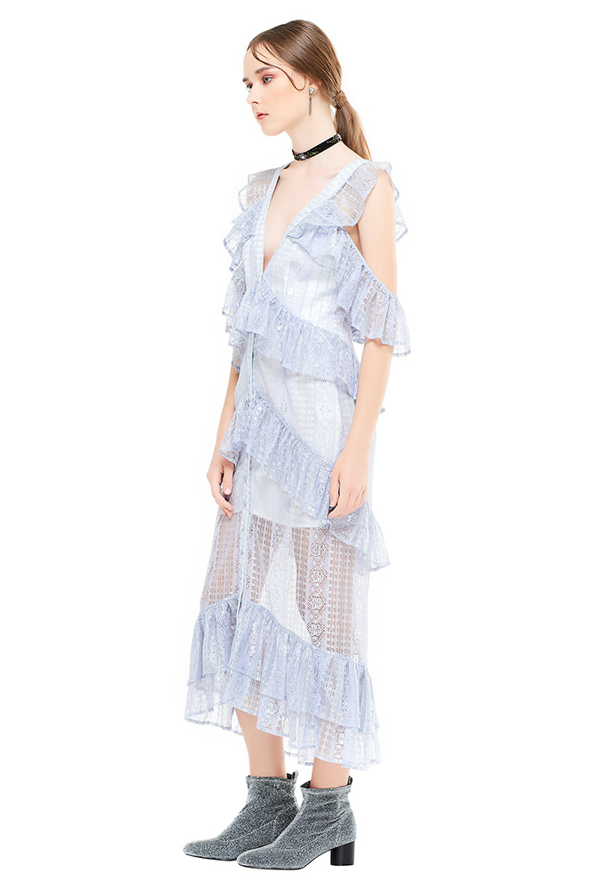 side view of the dress