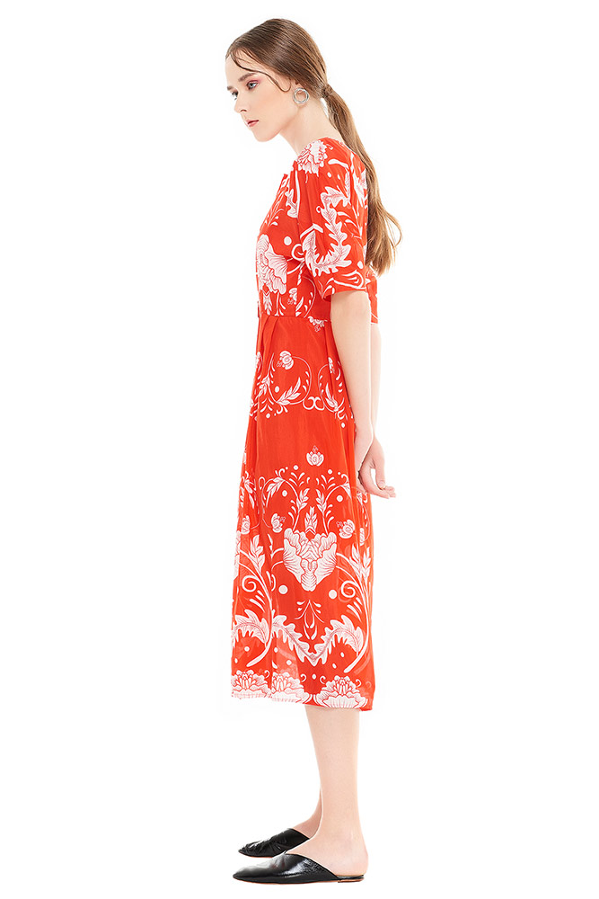 side view of the dress