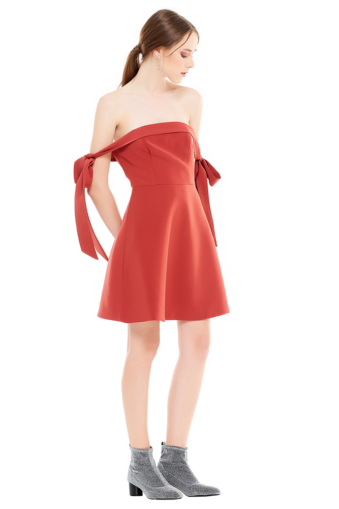 front view of the dress