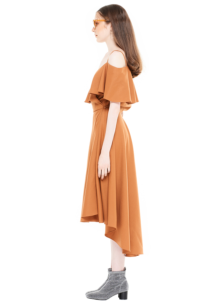 side view of the dress
