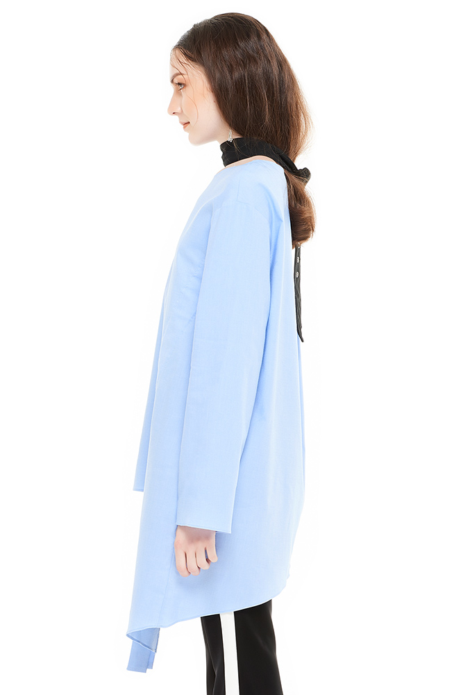 side view of the dress