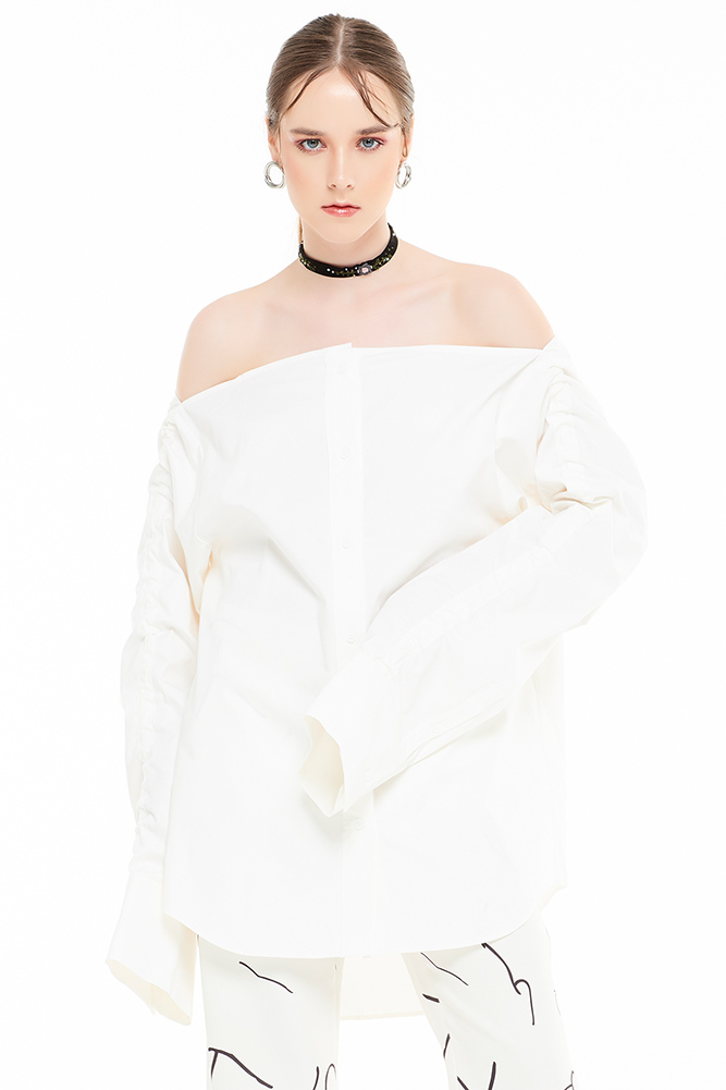 front view of the dress