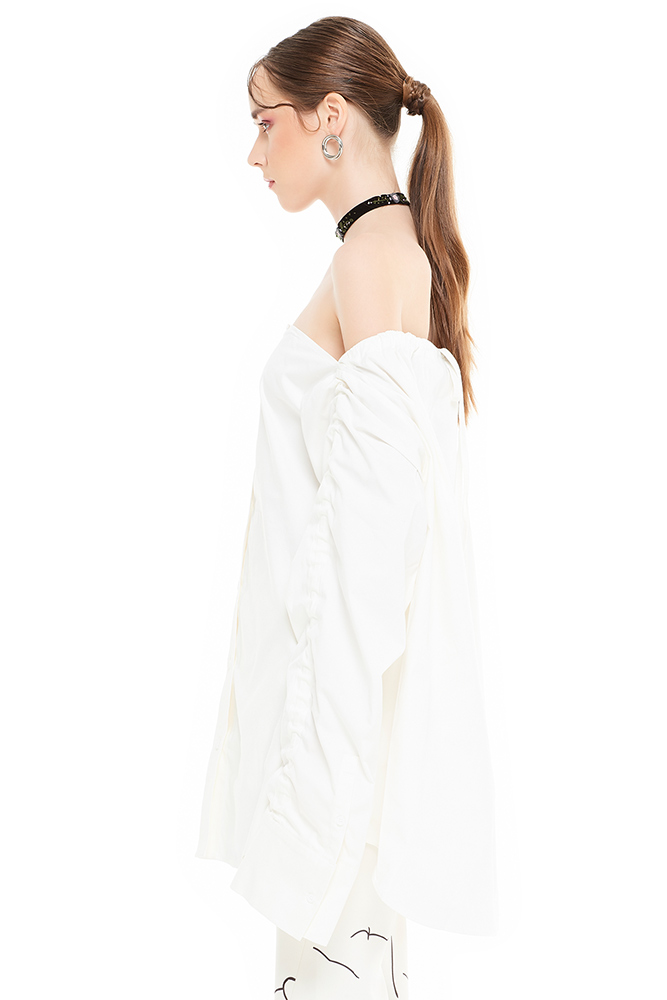 side view of the dress