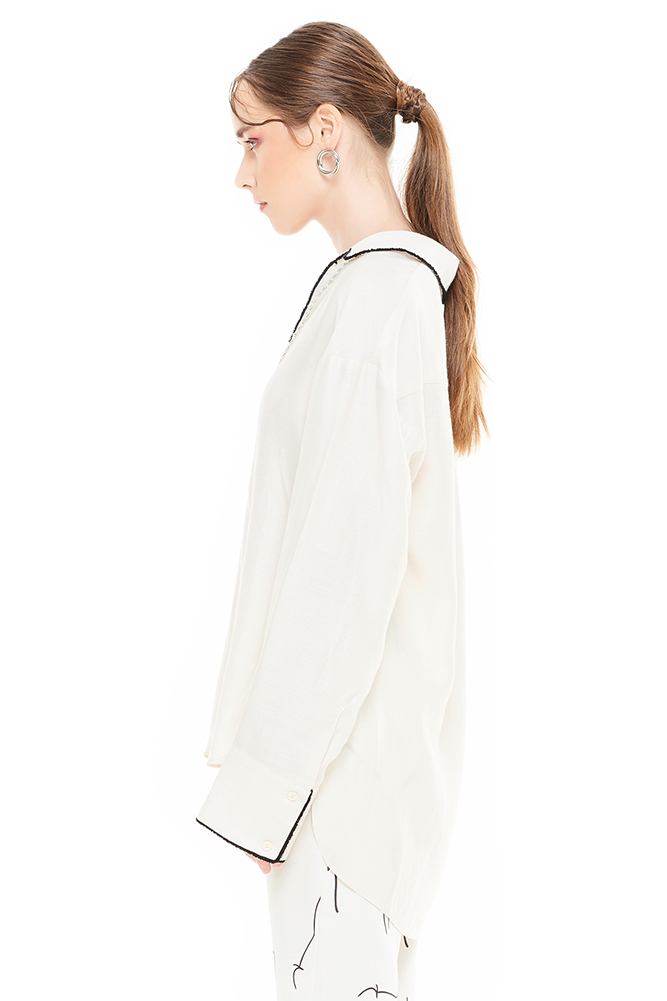 side view of the dress
