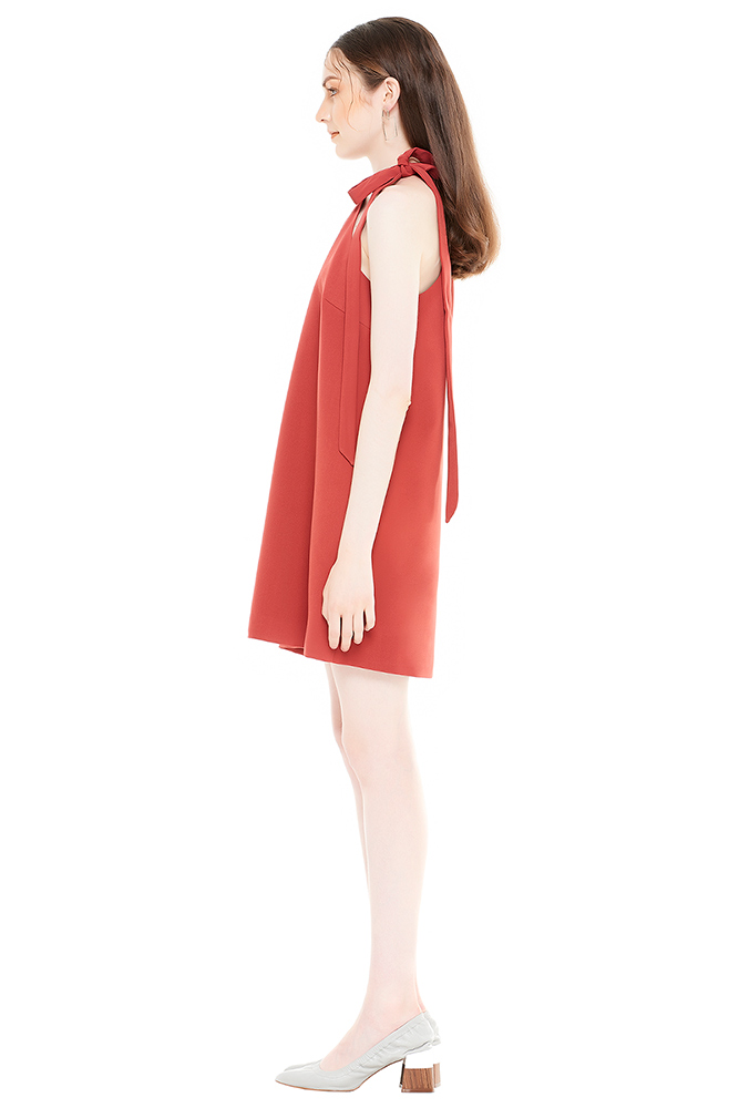 side view of the dress