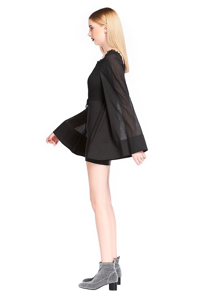 side view of the dress