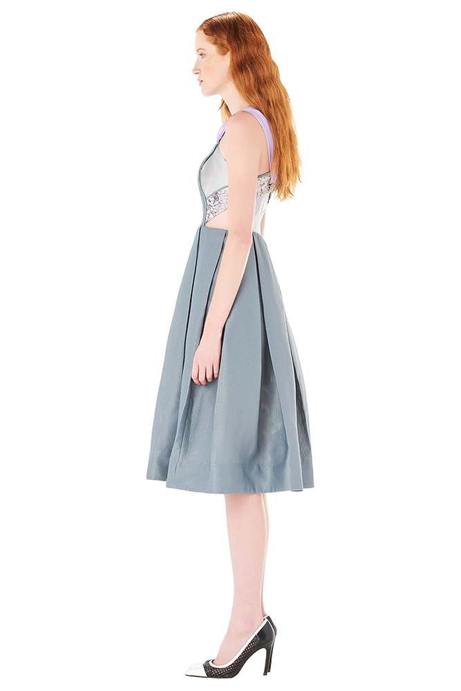 side view of the dress