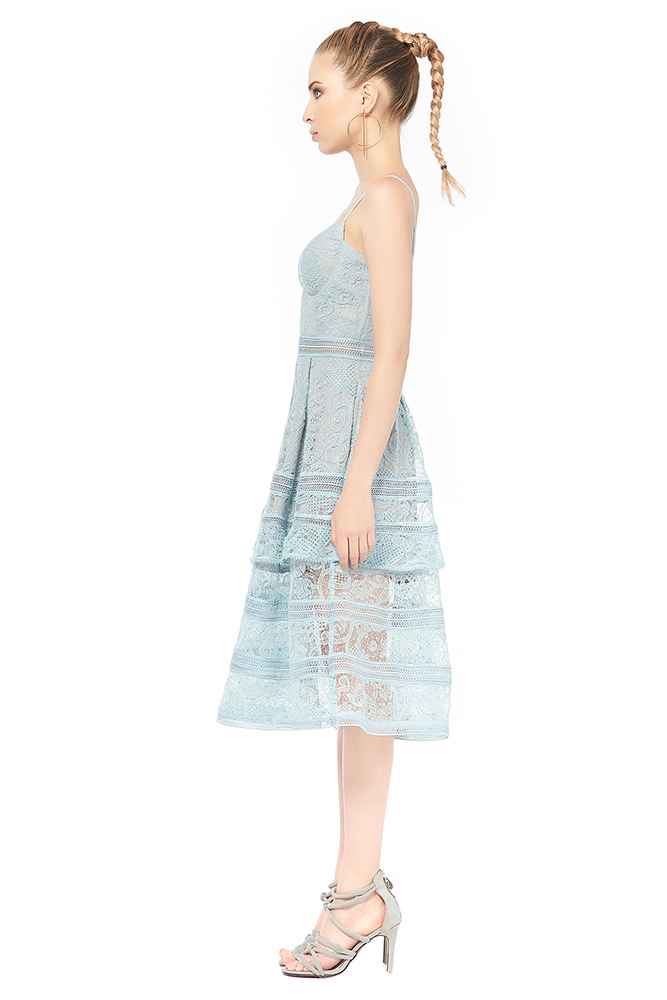 side view of the dress