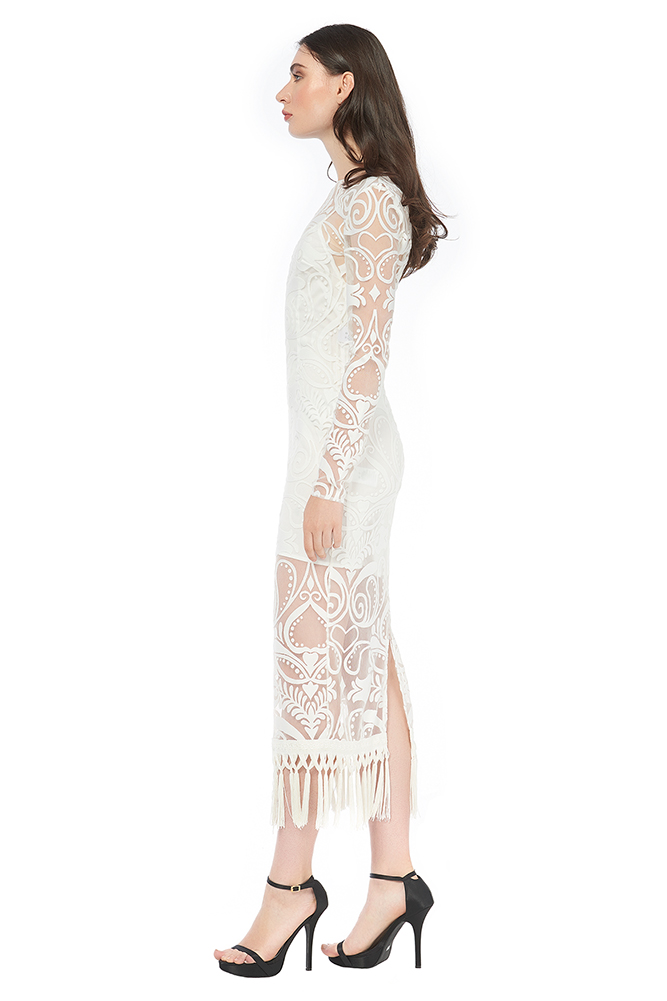 side view of the dress