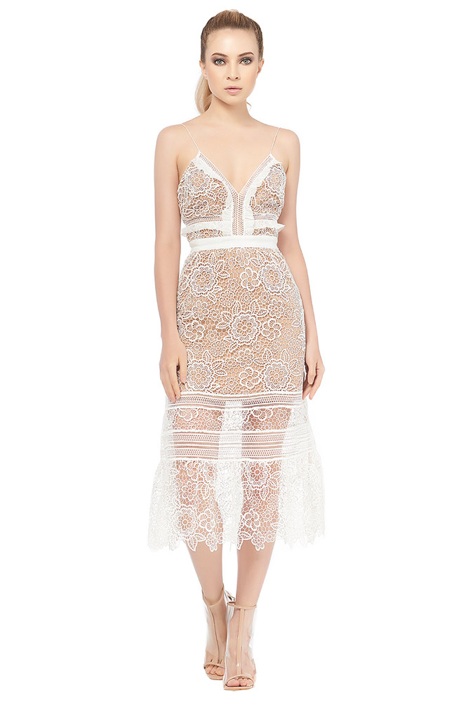front view of the dress