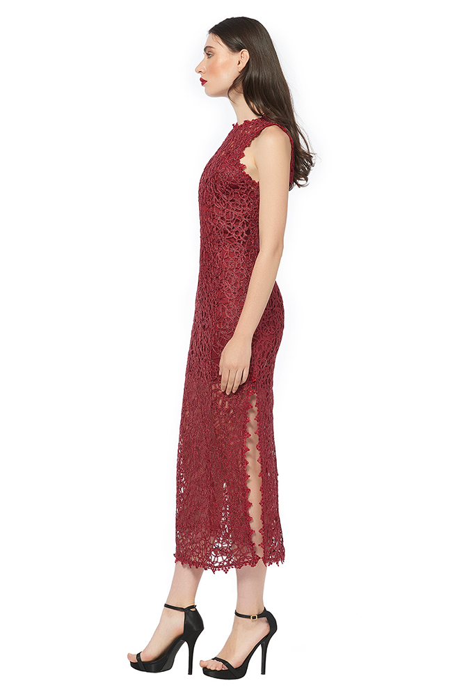 side view of the dress
