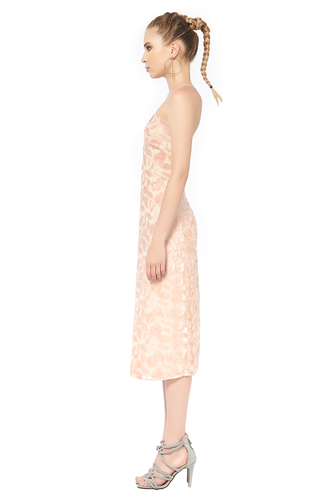 side view of the dress