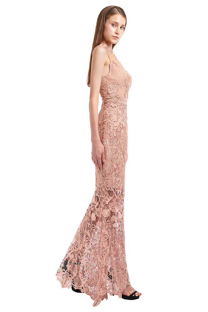 side view of the dress