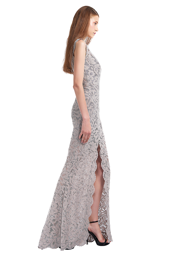 side view of the dress