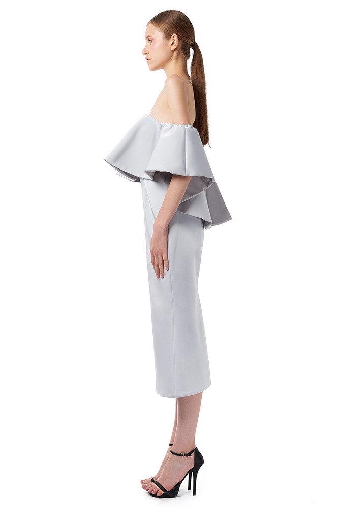 side view of the dress