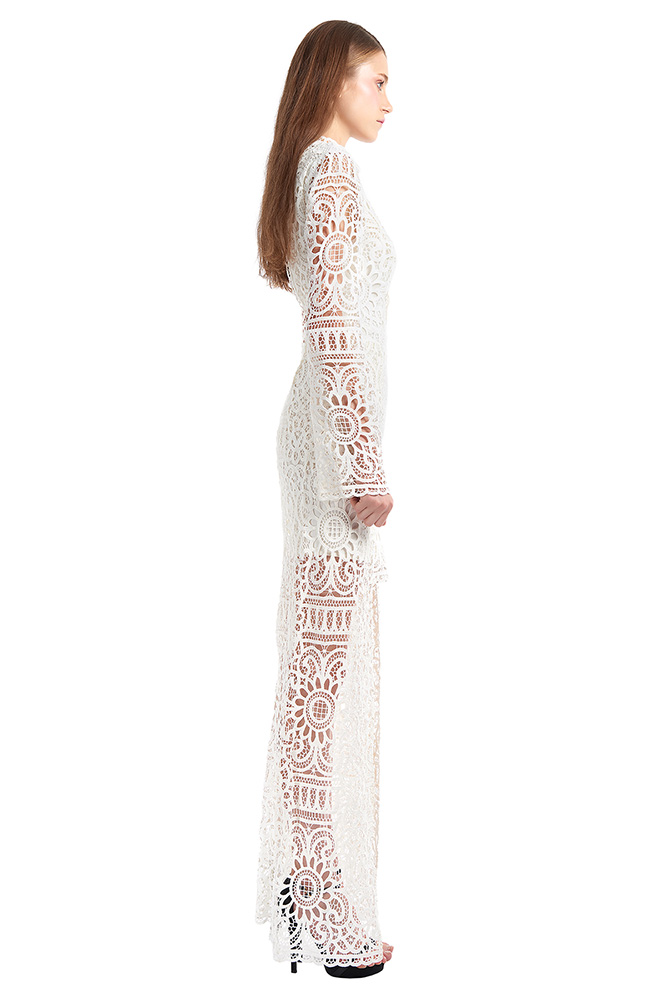 side view of the dress