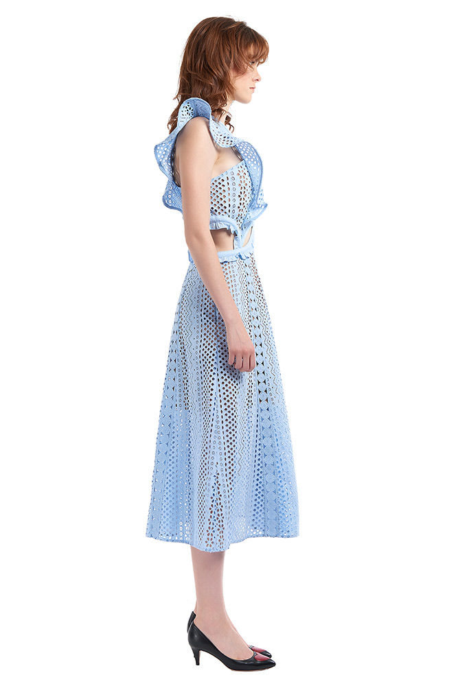side view of the dress