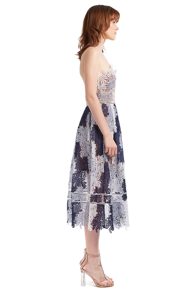 side view of the dress