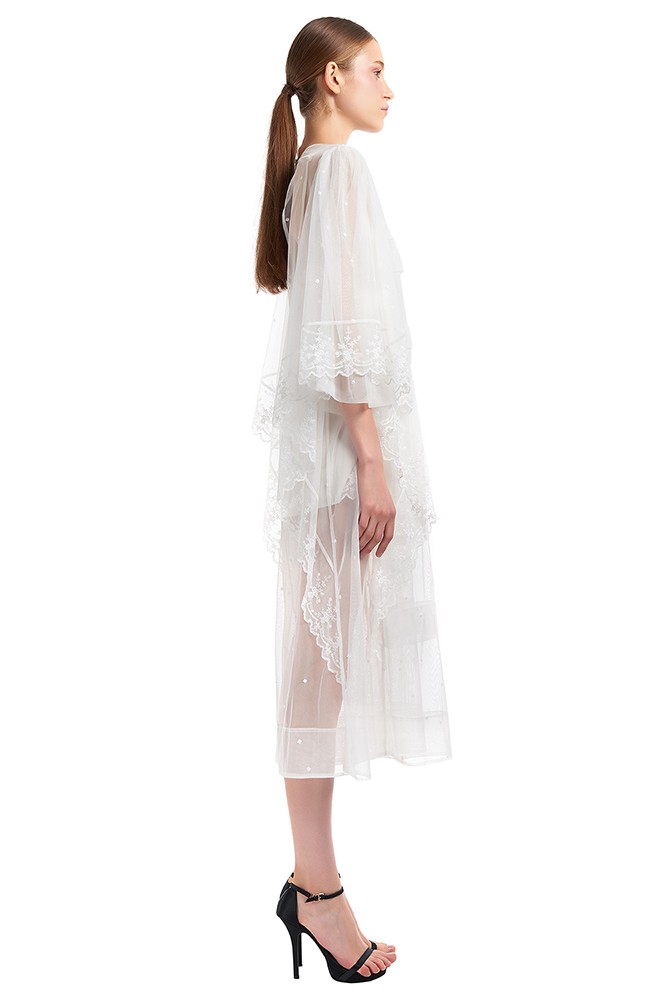 side view of the dress