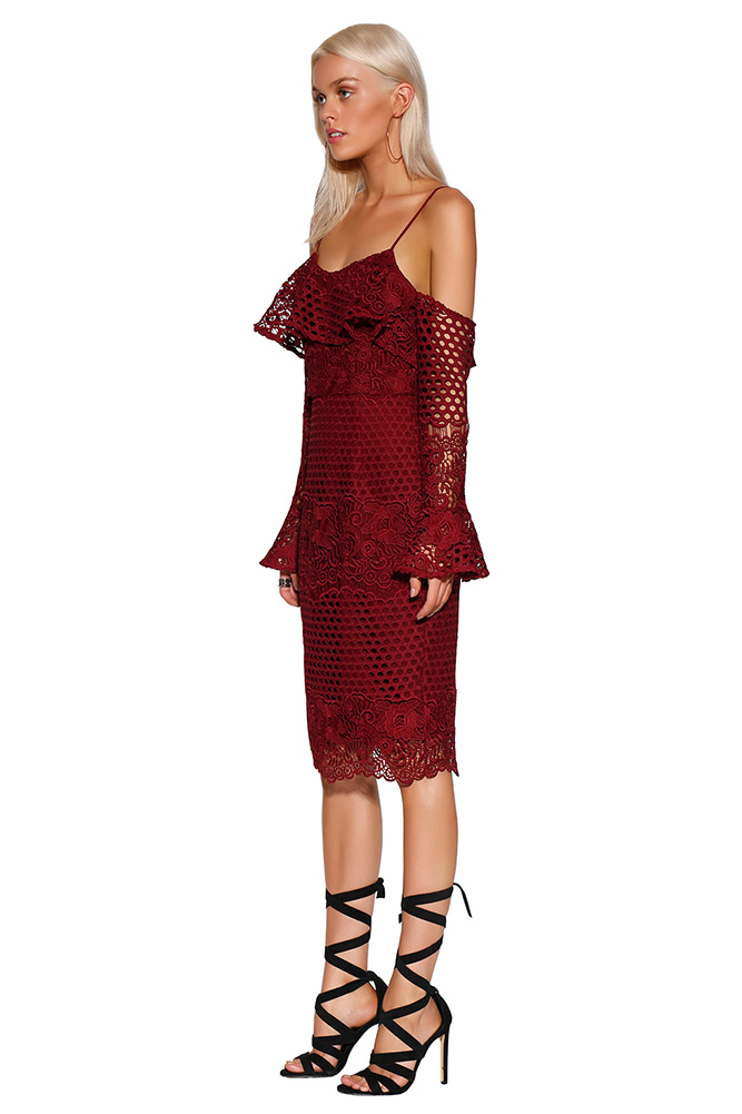 side view of the dress
