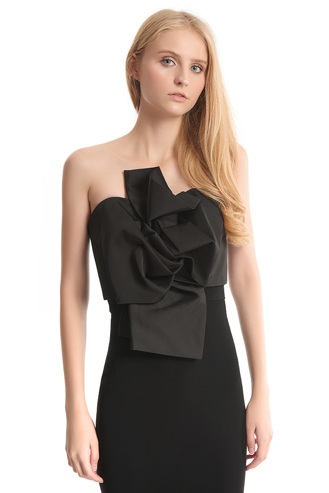 front view of the dress