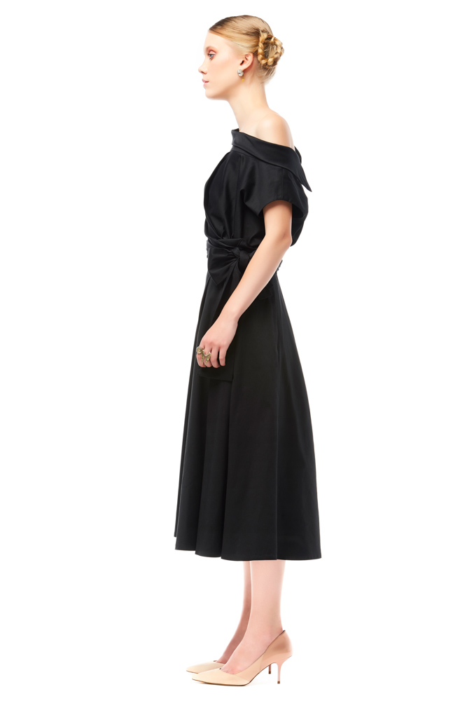 side view of the dress
