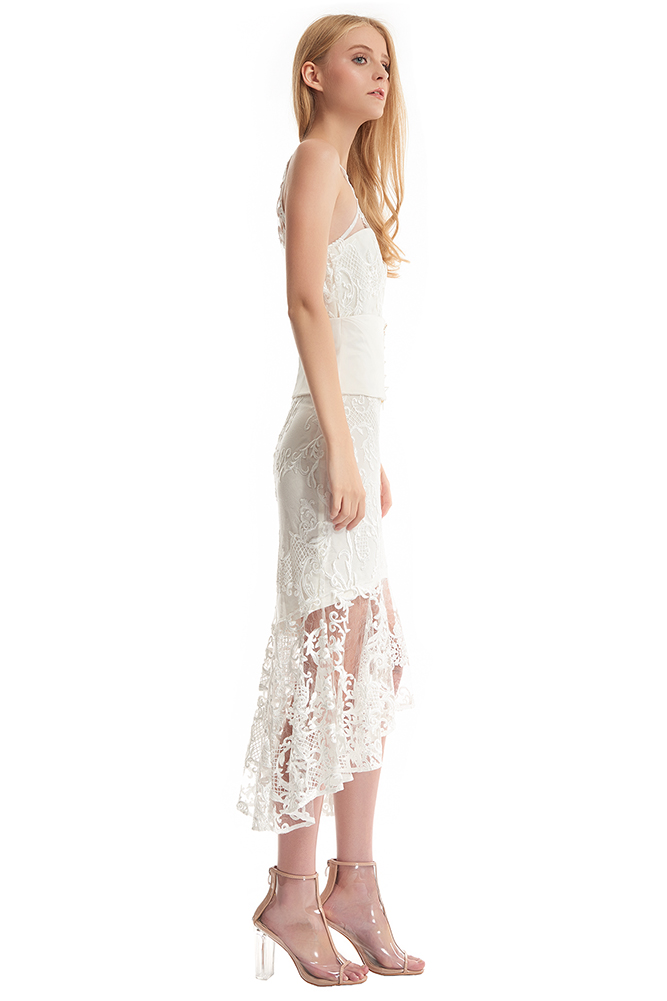 side view of the dress