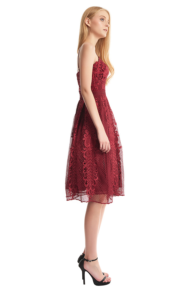 side view of the dress