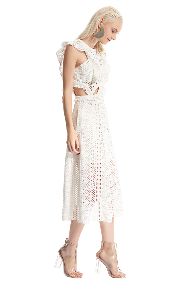 side view of the dress
