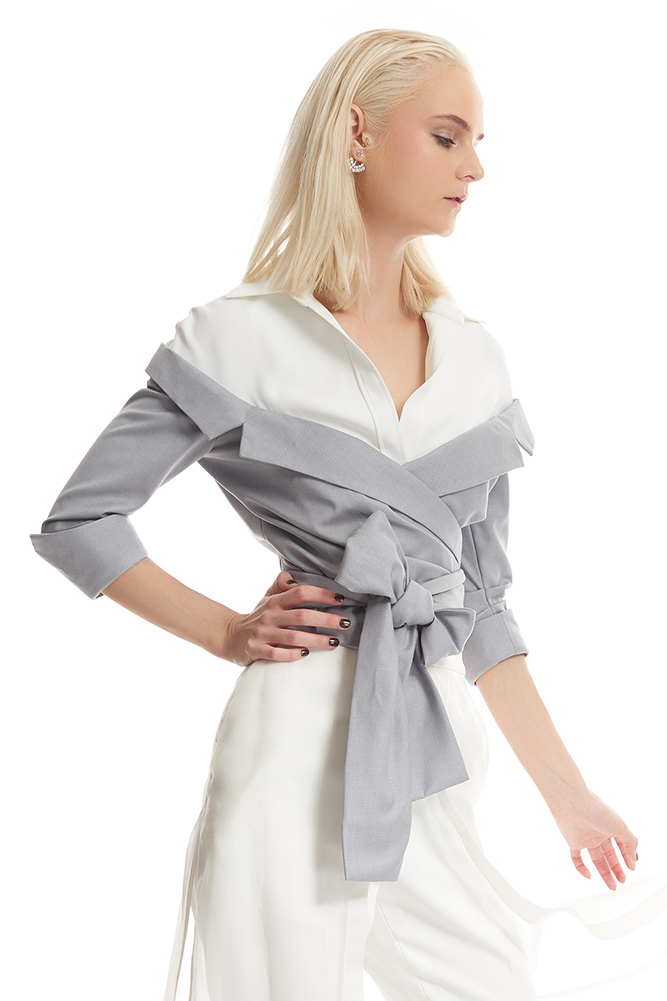 side view of the dress