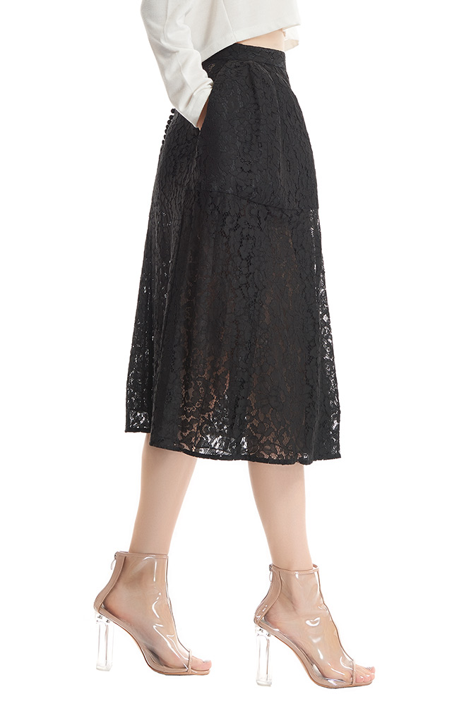 side view of the dress