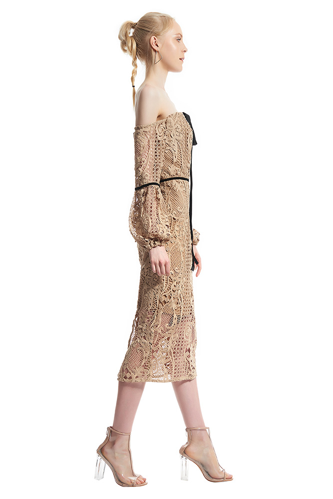 side view of the dress