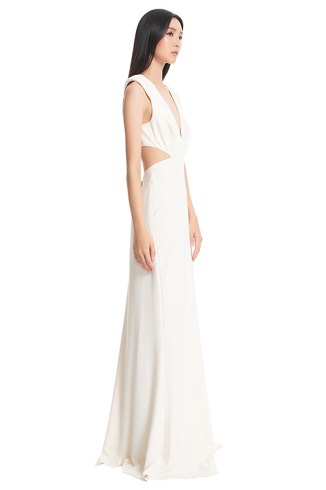 side view of the dress