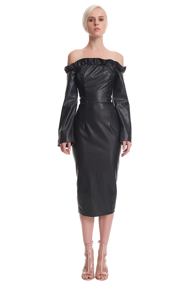 front view of the dress